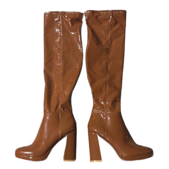 STEVE MADDEN | Magnifico - over the knee boot | Brown 7.5 - Picture 3 of 4